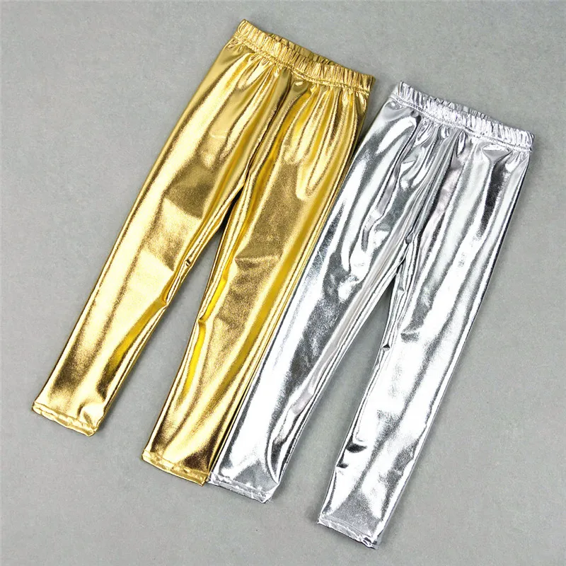 Children Girls Leggings Shiny Gold Silver Long Boys Punk Pants Autumn Spring Kids Pants Leggins
Children Girls Leggings Shiny Gold Silver Long Boys Punk Pants Autumn Spring Kids Pants Leggins