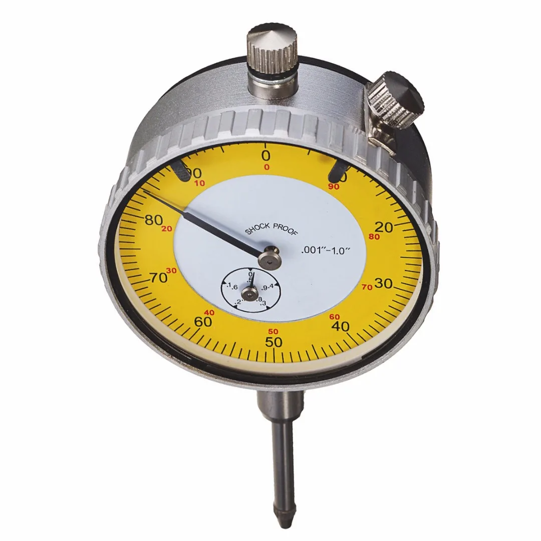 Metal Dial Test Indicator 0.001 -1.0 inch Precision Round Dial Indicator Lever Gauge Meter Measuring Gauging Tool
Metal Dial Test Indicator 0.001 -1.0 inch Precision Round Dial Indicator Lever Gauge Meter Measuring Gauging Tool