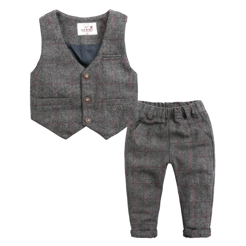 High quality Spring autumn boys lattice Suits Blazers casual suit 2pc(Vest + pants)Evening Wedding Dress Clothing Children Set
High quality Spring autumn boys lattice Suits Blazers casual suit 2pc(Vest + pants)Evening Wedding Dress Clothing Children Set