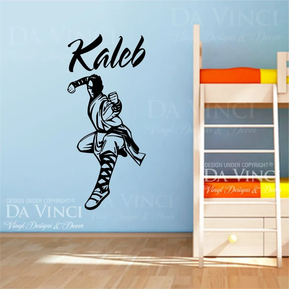 Декоративная Виниловая наклейка на стену в стиле кунг фу|sticker decoration|vinyl stickerswall