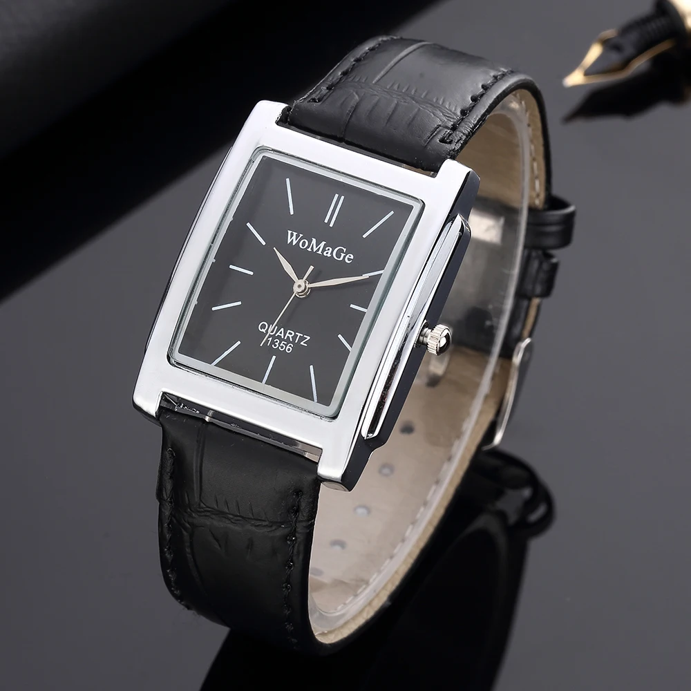 2022 New Square Men Watch Rose Gold Silver Case Men Watches Fashion Luxury Brand Leather Band Quartz Clock Montre Homme Vintage
2022 New Square Men Watch Rose Gold Silver Case Men Watches Fashion Luxury Brand Leather Band Quartz Clock Montre Homme Vintage