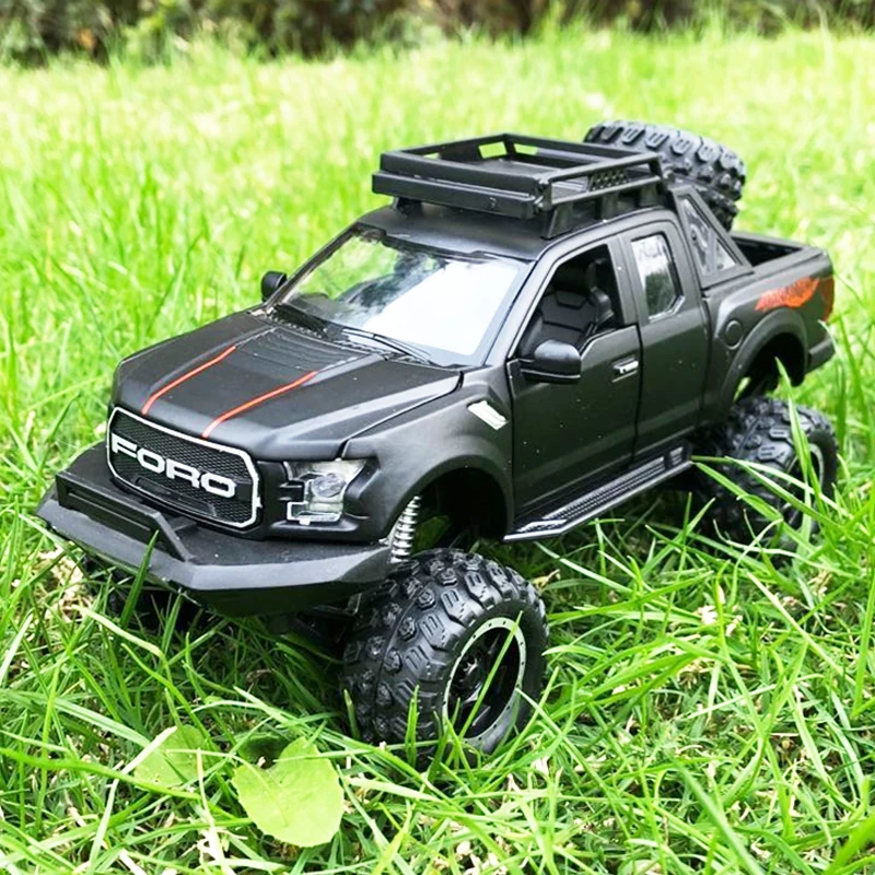 

1:32 Ford Raptor F150 пикап металлическая игрушка Литье под давлением модель автомобиля Модель автомобиля подарок игрушки для детей