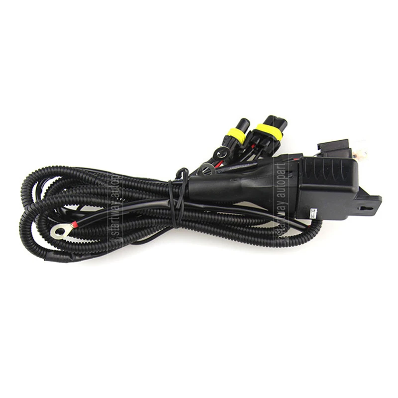Автомобильный 12V 35 W/55 W H4 3 Биксеноновая лампочка релейный жгут для линзы