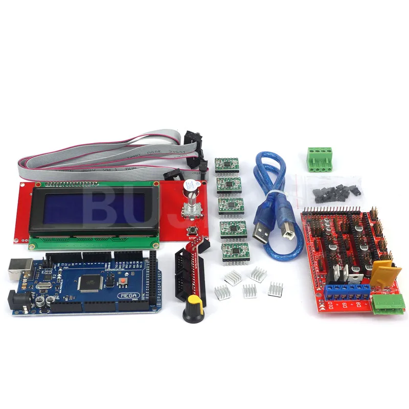 3D принтер пакет 2004LCD MEGA2560 R3 RAMPS1.4 панель управления A4988 плата привода
3D принтер пакет 2004LCD MEGA2560 R3 RAMPS1.4 панель управления A4988 плата привода