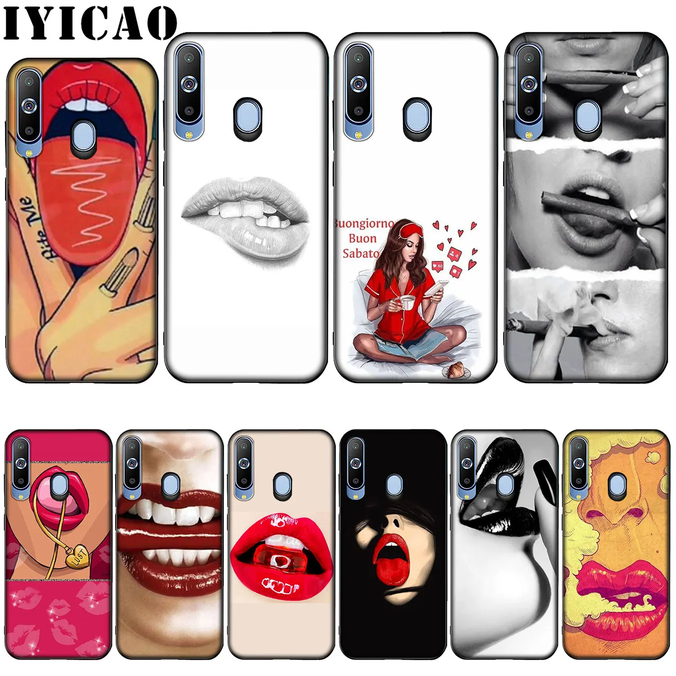 Силиконовый мягкий чехол для Samsung Galaxy A10 A30 A40 A50 A70 M10 M20 M30|Бамперы| |
