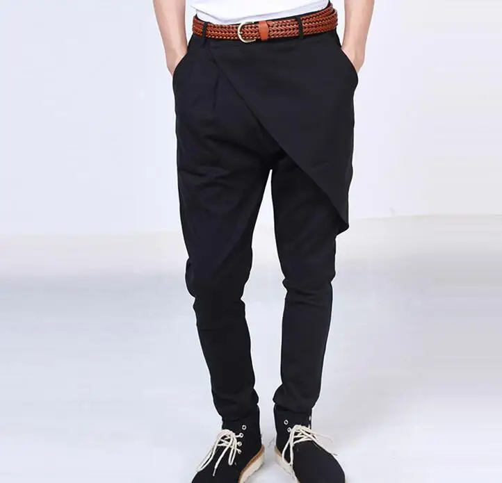 27-42 HOT / Spring Men's New Fashion Personality Slim-feet casual trousers She-stylist pleated modern harem pants boots
27-42 HOT / Spring Men's New Fashion Personality Slim-feet casual trousers She-stylist pleated modern harem pants boots