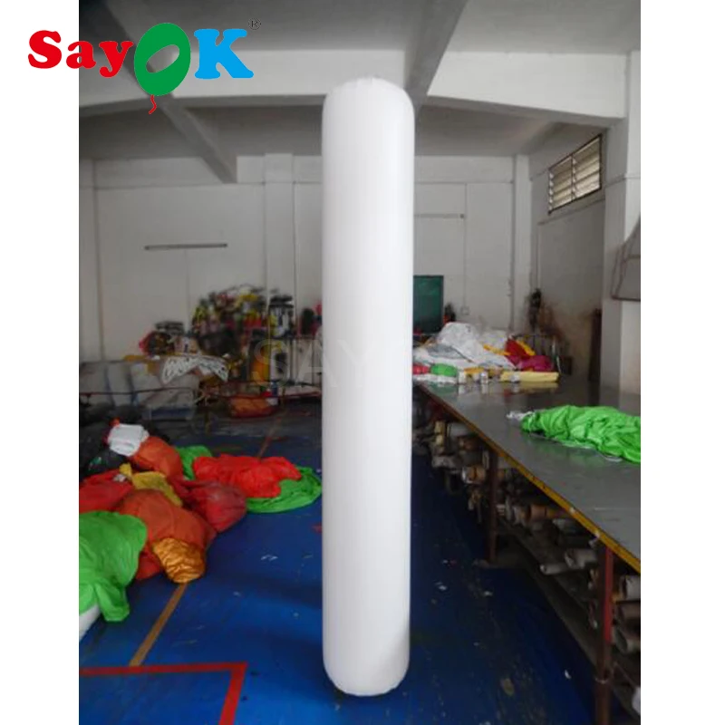 Inflatable Column LED Pillar 10 Feet High Full Printing PVC Tube Glow in the Dark for Business Wedding Advertising Promotion
Inflatable Column LED Pillar 10 Feet High Full Printing PVC Tube Glow in the Dark for Business Wedding Advertising Promotion