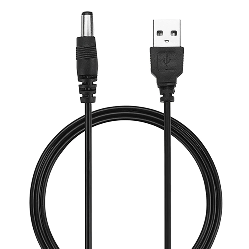 S SKYEE 1M Power Cable USB Port To 5.5 x 2.1mm 5V DC Barrel Jack Connector Wire Cables For LED Lamps Or Other Devices
S SKYEE 1M Power Cable USB Port To 5.5 x 2.1mm 5V DC Barrel Jack Connector Wire Cables For LED Lamps Or Other Devices