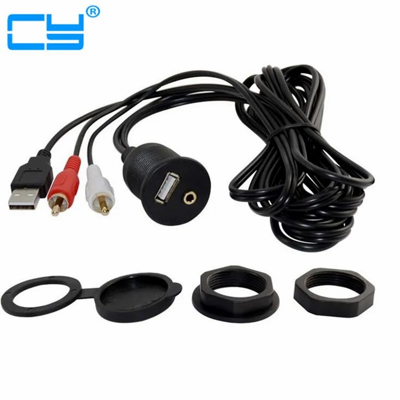 1 м/2 м автомобильное крепление для приборной панели USB AUX 1/8 "2rca Удлинительный кабель для передачи Данных Av водонепроницаемый
1 м/2 м автомобильное крепление для приборной панели USB AUX 1/8 "2rca Удлинительный кабель для передачи Данных Av водонепроницаемый