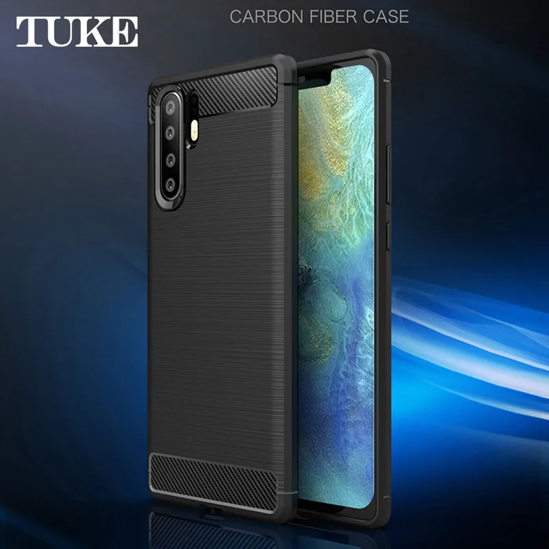 Чехол из углеродного волокна Y7 2019 чехол для Huawei P30 Pro силиконовый P Samrt Honor 10 Lite Enjoy 9