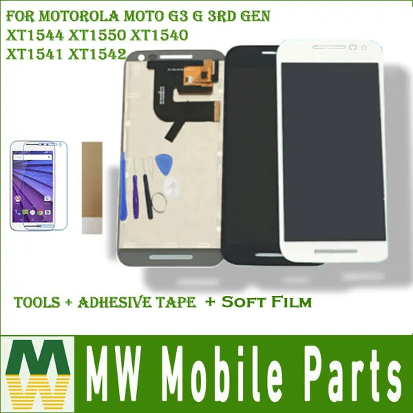 For Motorola MOTO G3 G 3rd Gen XT1544 XT1550 XT1540 XT1541 XT1542 LCD Display Touch Screen Digitizer Assembly With Kit
For Motorola MOTO G3 G 3rd Gen XT1544 XT1550 XT1540 XT1541 XT1542 LCD Display Touch Screen Digitizer Assembly With Kit