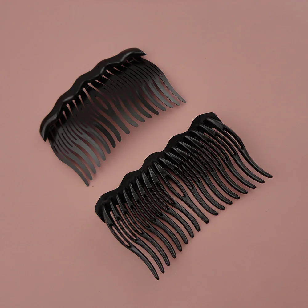20PCS 5.4cm*8.5cm 17teeth Black Plain Plastic Hair Combs waved teeth for Handmade diy hair accessories,Side comb
20PCS 5.4cm*8.5cm 17teeth Black Plain Plastic Hair Combs waved teeth for Handmade diy hair accessories,Side comb
