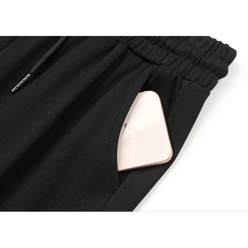 Plus Size S-3XL Elastic Waist Loose Casual Pants Women Black Pants High Waist Streetwear Pants For Women Trouser Fashion 2019
Plus Size S-3XL Elastic Waist Loose Casual Pants Women Black Pants High Waist Streetwear Pants For Women Trouser Fashion 2019