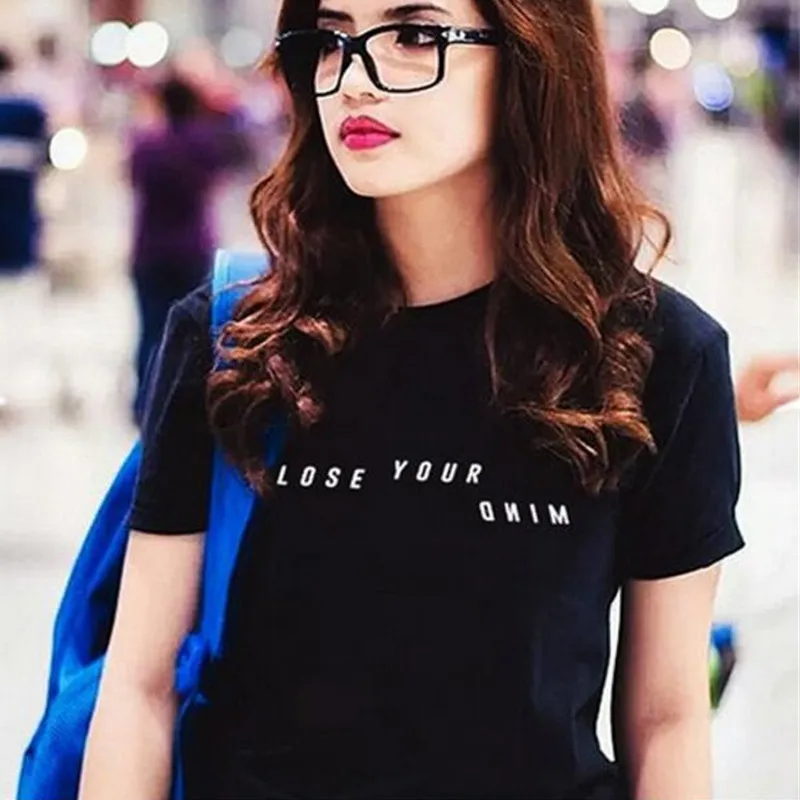 Skuggnas Lose Your Dnim T-Shirt Female Cotton Short Sleeve TV Series tumblr hipster tee Shirt gothic aesthetic harajuku tops
Skuggnas Lose Your Dnim T-Shirt Female Cotton Short Sleeve TV Series tumblr hipster tee Shirt gothic aesthetic harajuku tops