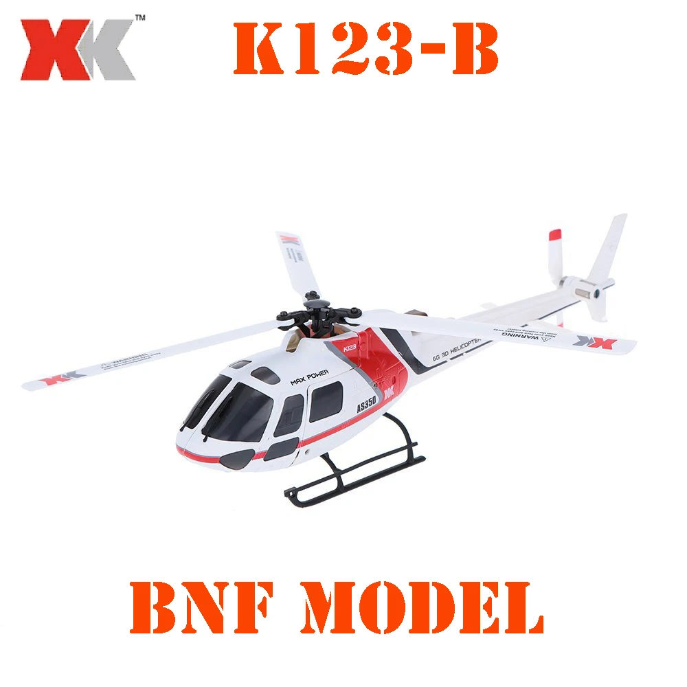 WlToys K123B BNF Model RC Helicopter XK AS350 K123-B 6CH 3D 6G System Brushless Motor BNF RC Quadcopter Drone Toy Gift
WlToys K123B BNF Model RC Helicopter XK AS350 K123-B 6CH 3D 6G System Brushless Motor BNF RC Quadcopter Drone Toy Gift