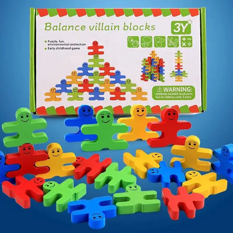 Kids Montessori Colorful Wooden Building Blocks ToysChildren Balance Thinking Training Game Wood Stack Baby Educational Toys
Kids Montessori Colorful Wooden Building Blocks ToysChildren Balance Thinking Training Game Wood Stack Baby Educational Toys