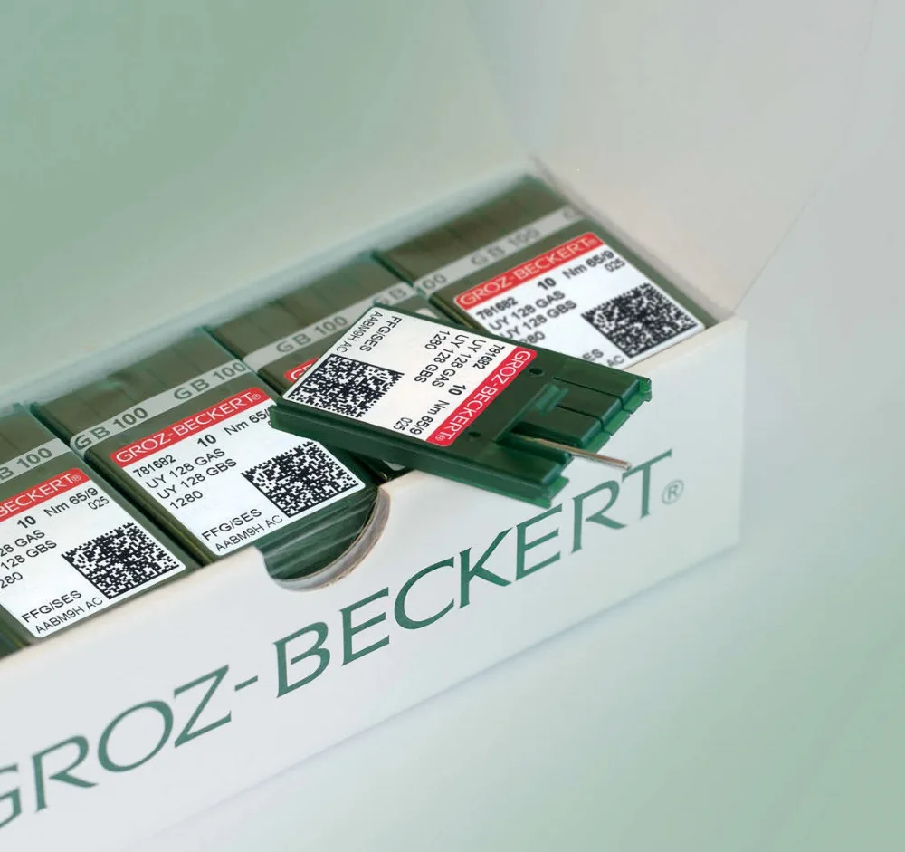 Germany GROZ-BECKERT Titanium DBXK5 Commercial Embroidery Machine Needles FOR TAJIMA, BRUDA, TOYOTA, MELCO, HAPPY, MEISTERGRAM
Germany GROZ-BECKERT Titanium DBXK5 Commercial Embroidery Machine Needles FOR TAJIMA, BRUDA, TOYOTA, MELCO, HAPPY, MEISTERGRAM