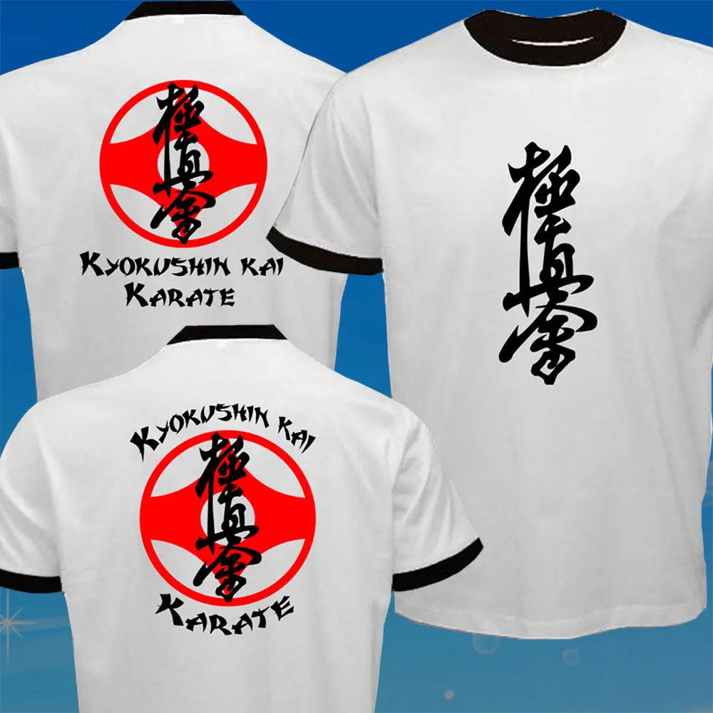 Скидка 2019, Новое поступление, Мужская короткая Футболка KYOKUSHIN Kaikan, полный контакт, карате, Ояма, Япония, Kumite, Dojo футболка Shotokan
Скидка 2019, Новое поступление, Мужская короткая Футболка KYOKUSHIN Kaikan, полный контакт, карате, Ояма, Япония, Kumite, Dojo футболка Shotokan