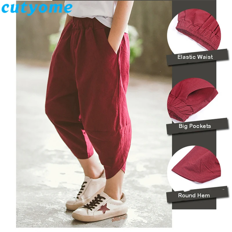 Cutyome Toddler Boys Harem Pants Summer Solid Linen Children Ankle-length Trousers Fashion Teenage Boys Sports Pants 8 10 12 14Y
Cutyome Toddler Boys Harem Pants Summer Solid Linen Children Ankle-length Trousers Fashion Teenage Boys Sports Pants 8 10 12 14Y
