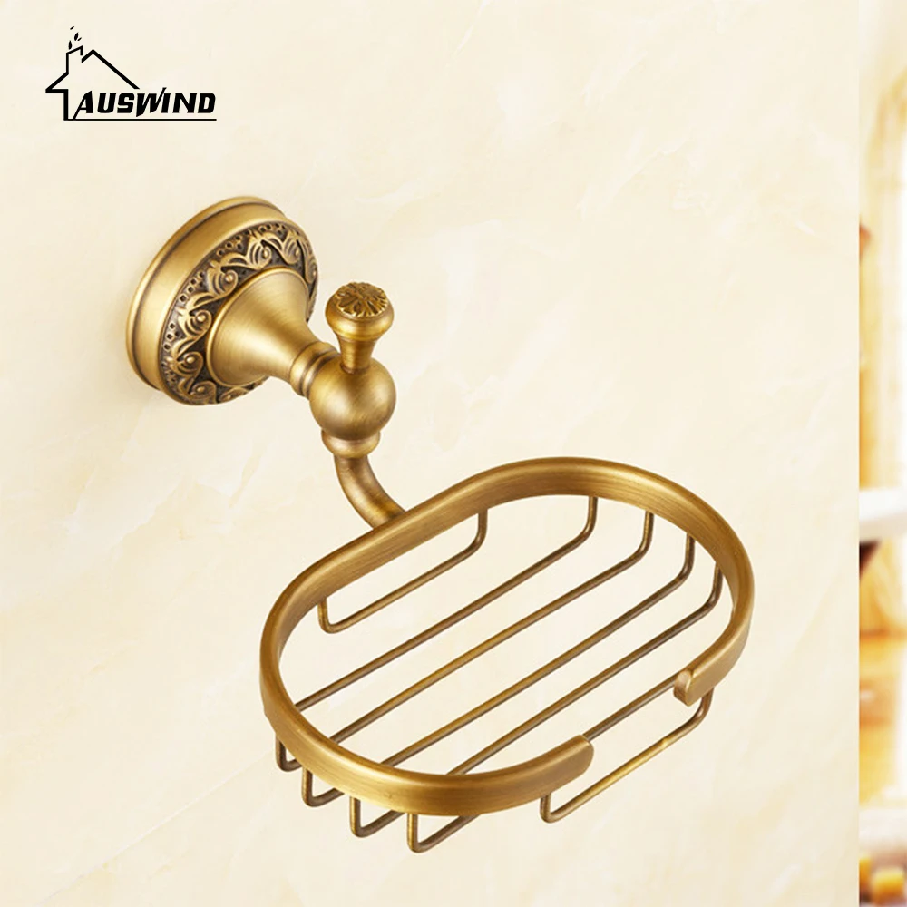 Brass Carved Soap Dish Net Bath Dish Rack Frame Europe Antique Gold Polish Soap Dishes Wall Mounted Bathroom Accessories
Brass Carved Soap Dish Net Bath Dish Rack Frame Europe Antique Gold Polish Soap Dishes Wall Mounted Bathroom Accessories