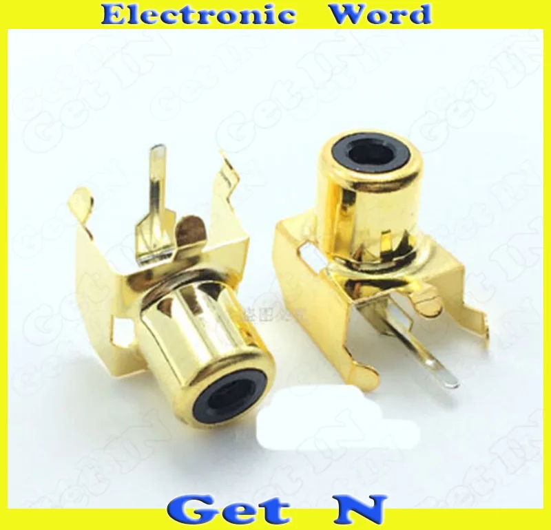 200pcs Gold plating PCB Lotus AV Audio Video Connecctors Jacks Soldering Type RCA Female Audio Socket
200pcs Gold plating PCB Lotus AV Audio Video Connecctors Jacks Soldering Type RCA Female Audio Socket