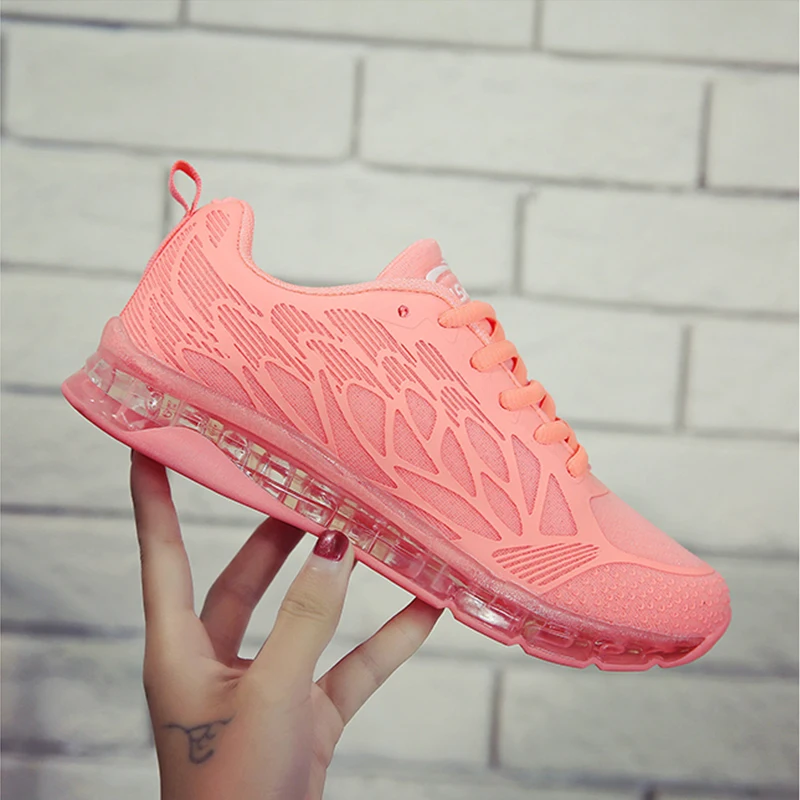 Женские Дышащие сетчатые кроссовки Shose женская обувь на плоской подошве со