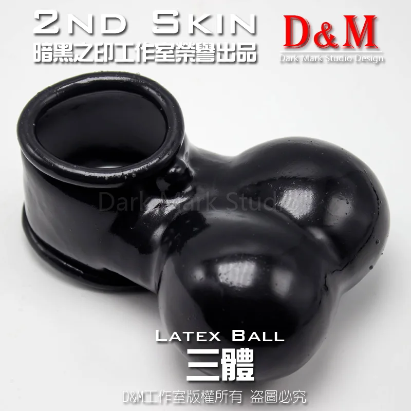 (DM234)Top quality 100% natural second skin Latex separeted scrotum bag SM fetish accessories fetish wear
(DM234)Top quality 100% natural second skin Latex separeted scrotum bag SM fetish accessories fetish wear