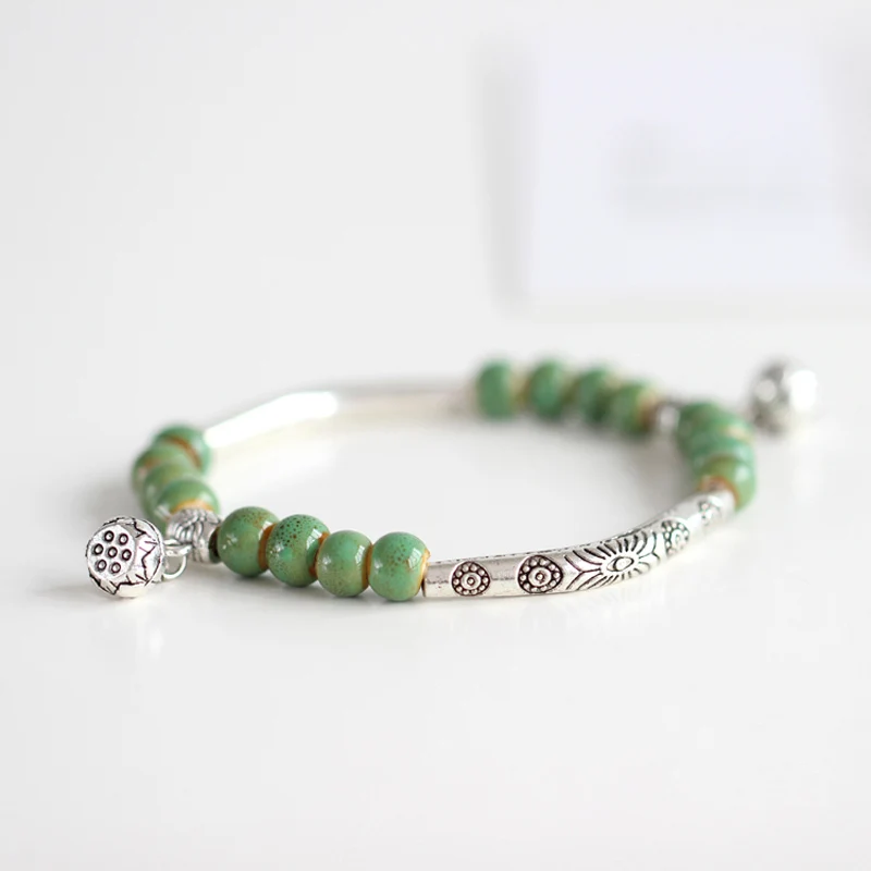 StreBelle Women's Ceramic hand made DIY Bracelets Cute Retro bracelet for woman girl gift Fashion Jewelery wholesale
StreBelle Women's Ceramic hand made DIY Bracelets Cute Retro bracelet for woman girl gift Fashion Jewelery wholesale