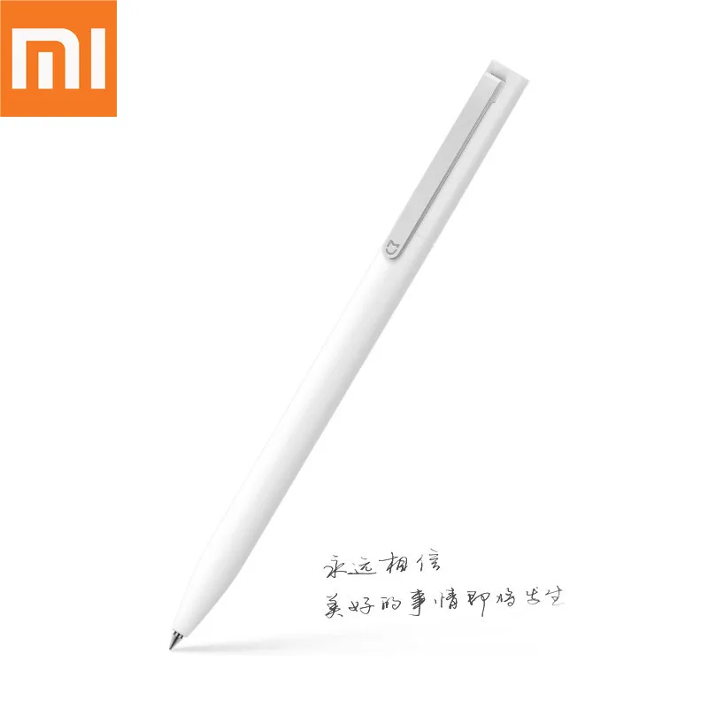 Оригинальная ручка Xiaomi Mijia 0 5 мм с точечным знаком гладкая швейцарская для
