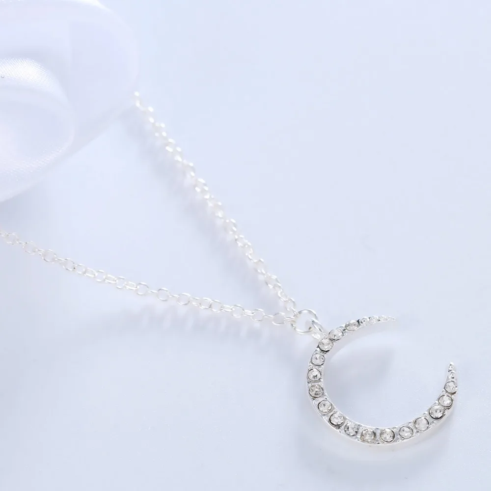 Delicate Kolye Pendant Necklace Curved Crescent Moon Necklace Gold fashion Women Necklace Ladies Jewelry Birthday Gift
Delicate Kolye Pendant Necklace Curved Crescent Moon Necklace Gold fashion Women Necklace Ladies Jewelry Birthday Gift