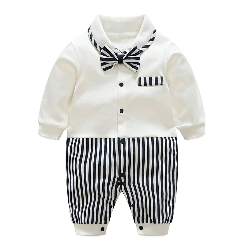 YiErYing Baby Boys birthday Rompers High Quality Long Sleeve Gentleman Style 100% Cotton Newborn Jumpsuits Infant Tracksuit
YiErYing Baby Boys birthday Rompers High Quality Long Sleeve Gentleman Style 100% Cotton Newborn Jumpsuits Infant Tracksuit
