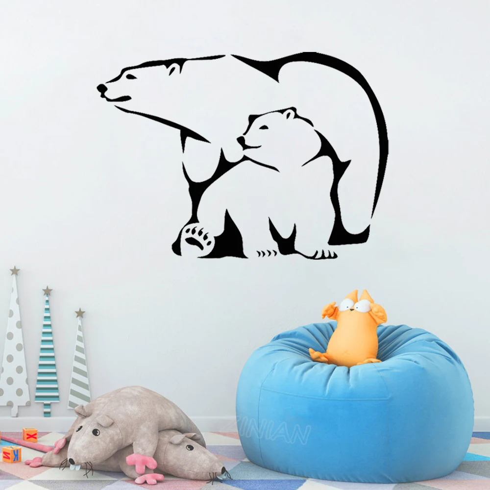 Predator Animal Wall Decal for Baby Room Large Polar Bear Wild Decor Wall Stickers Nursery Playroom Decoration Mural Cute Z631
Predator Animal Wall Decal for Baby Room Large Polar Bear Wild Decor Wall Stickers Nursery Playroom Decoration Mural Cute Z631