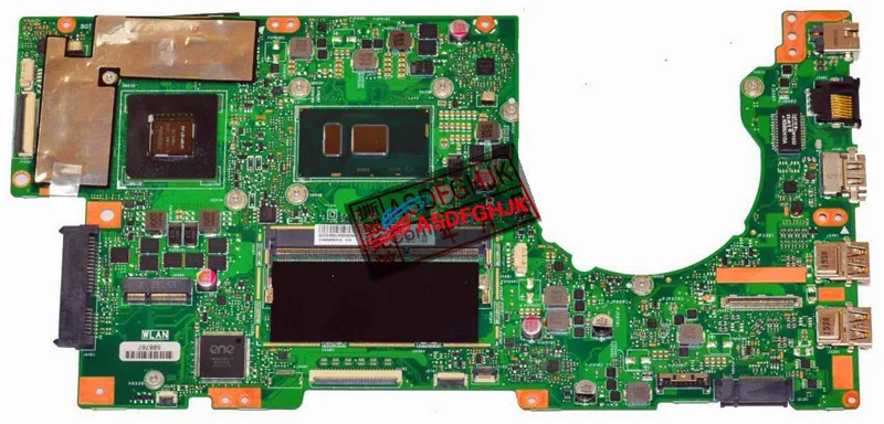 Оригинальный дизайн для Asus K501UX материнская плата портативного компьютера с i7-6500U