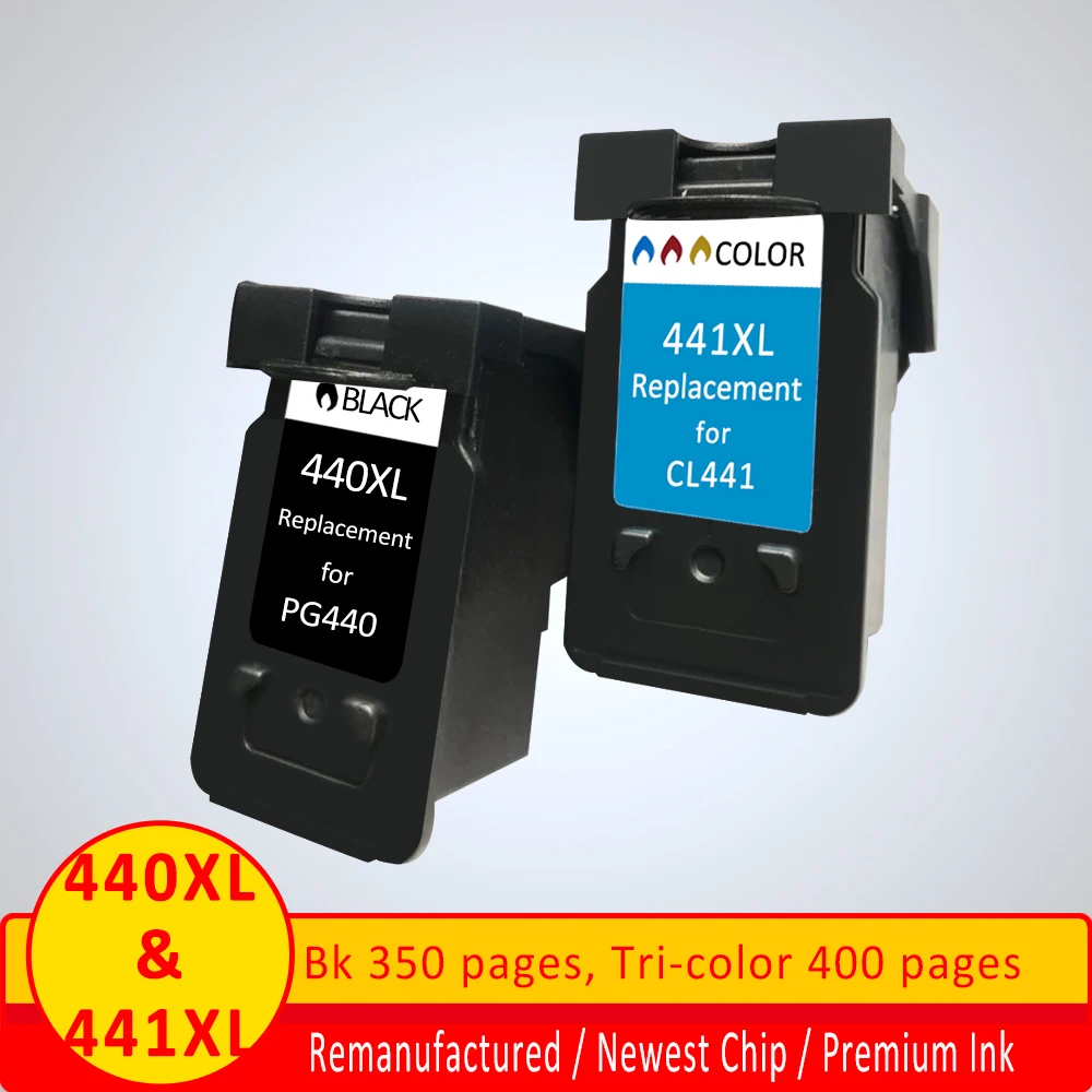 XiangYu PG440 CL441 XL ink cartridge replacement for Canon PG 440 CL 441 for PIXMA MG2180 / 3180 / 4180 /MG4280 / MX438
XiangYu PG440 CL441 XL ink cartridge replacement for Canon PG 440 CL 441 for PIXMA MG2180 / 3180 / 4180 /MG4280 / MX438