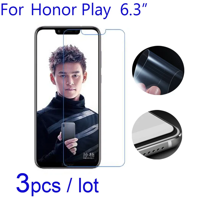 3pcs/lot Soft Screen Protector HD-Clear/Matte/Nano Anti-Explosion Protective Films for Huawei Honor Play COR-AL00 6.3" LCD Guard
3pcs/lot Soft Screen Protector HD-Clear/Matte/Nano Anti-Explosion Protective Films for Huawei Honor Play COR-AL00 6.3" LCD Guard