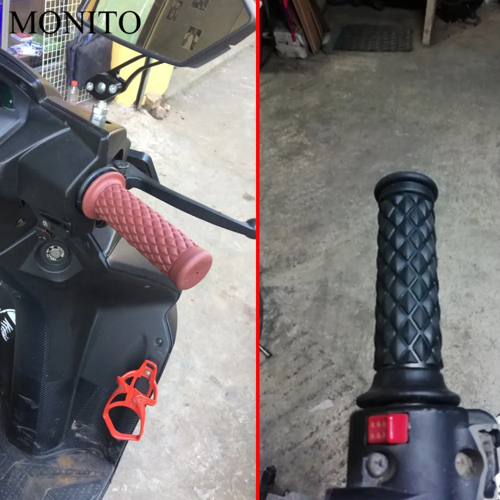 Universal 7/8" 22MM Vintage rubber Motorcycle handle grips moto handlebar For DUCATI Monster M600 M620 M750 M900 Scrambler 1100
Universal 7/8" 22MM Vintage rubber Motorcycle handle grips moto handlebar For DUCATI Monster M600 M620 M750 M900 Scrambler 1100