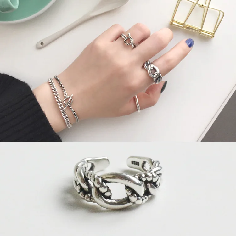 2019 Punk Trendy Fashion 925 Sterling Silver Hollow Rings for Women Vintage Personality Lady Bridal Engagement Rings Anillos
2019 Punk Trendy Fashion 925 Sterling Silver Hollow Rings for Women Vintage Personality Lady Bridal Engagement Rings Anillos