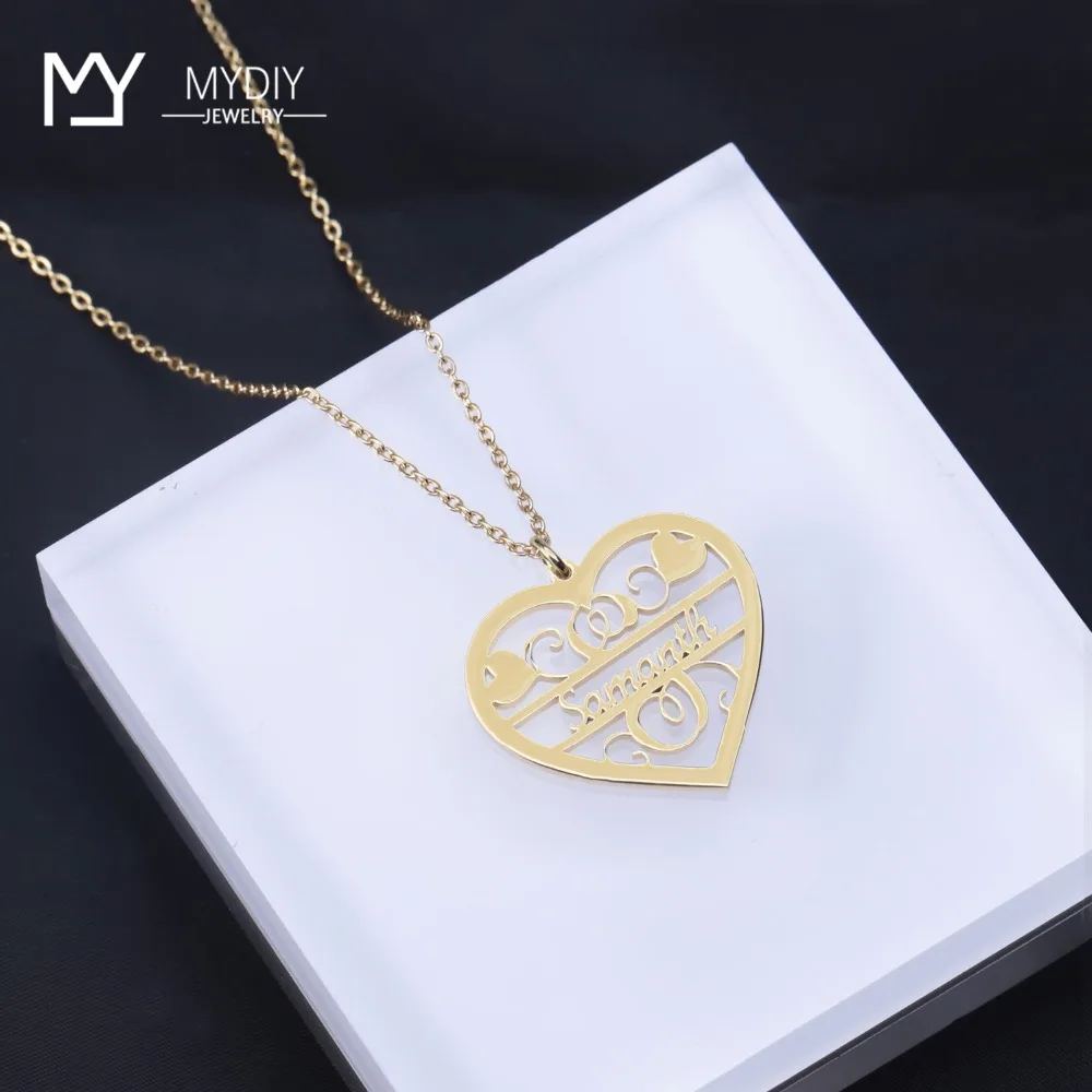 Personily Named Heart Necklace 925 Sterling Silver Customized Nameplate Necklaces For Birthday Gift And Christmas Gold Jewelry
Personily Named Heart Necklace 925 Sterling Silver Customized Nameplate Necklaces For Birthday Gift And Christmas Gold Jewelry