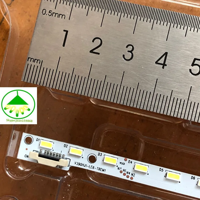 New 1 Piece 48LED 490mm LED backlight strip for 39inch V390HJ1-LE6-TREM1 V390HJ1-LE6-TREW1 C420E06E01A L390H101EA-C002
New 1 Piece 48LED 490mm LED backlight strip for 39inch V390HJ1-LE6-TREM1 V390HJ1-LE6-TREW1 C420E06E01A L390H101EA-C002