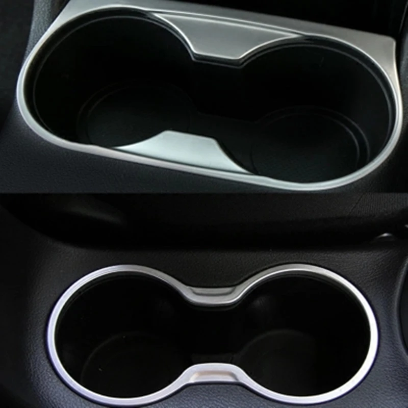Консоли автомобиля держатель стакана воды накладка рамка наклейка внутренняя