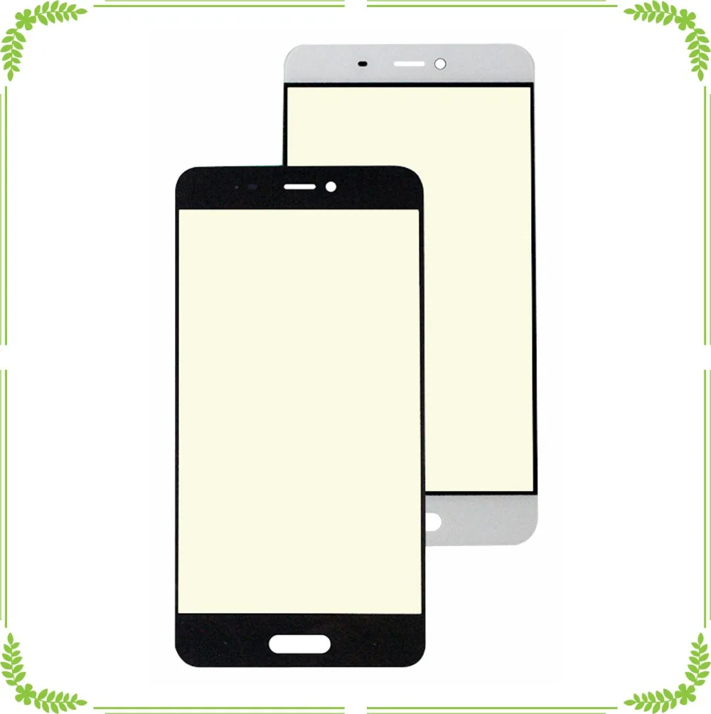Черная/белая/Золотая Передняя панель для Xiaomi 5 внешняя сенсорная стеклянная