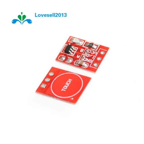 5Pcs/Lot TTP223 Touch Key Switch Module Touching Button Self-Locking/No-Locking Capacitive Switches Single Channel Button
5Pcs/Lot TTP223 Touch Key Switch Module Touching Button Self-Locking/No-Locking Capacitive Switches Single Channel Button