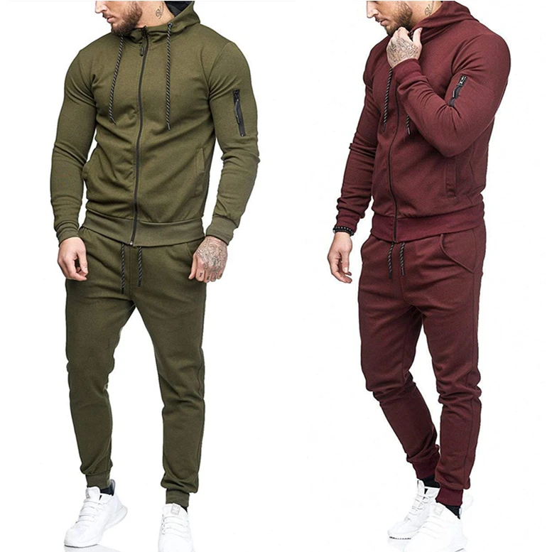 2019 New Men Sports Suit Joggers Suit Hoodies Jacket+Pants Sweatsuit Two Piece Sets Tracksuit Sportswear Man Gym Clothing M-3XL
2019 New Men Sports Suit Joggers Suit Hoodies Jacket+Pants Sweatsuit Two Piece Sets Tracksuit Sportswear Man Gym Clothing M-3XL