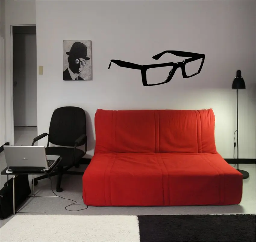 Free shipping DIY Unique GLASSES Wall Sticker Wall Decal Vinyl Stickers Art Home Decor
Free shipping DIY Unique GLASSES Wall Sticker Wall Decal Vinyl Stickers Art Home Decor