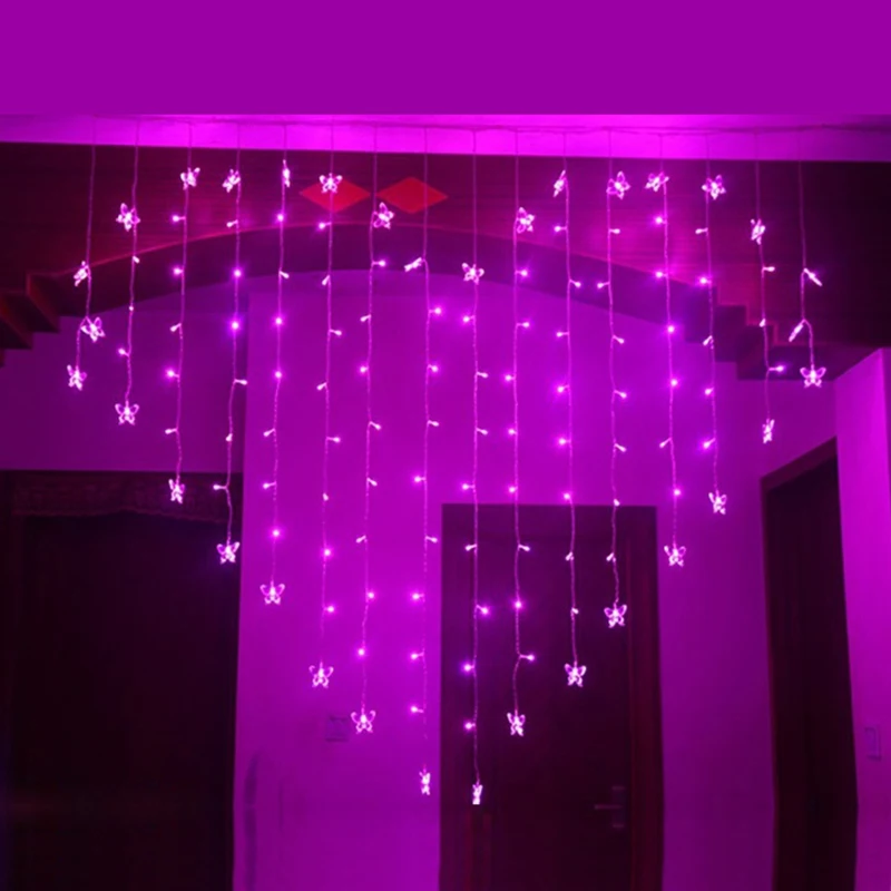 2m Led curtain String light Garland Romantic fairy light Garden Party lights outdoor deco Wedding christmas decoration for Home
2m Led curtain String light Garland Romantic fairy light Garden Party lights outdoor deco Wedding christmas decoration for Home