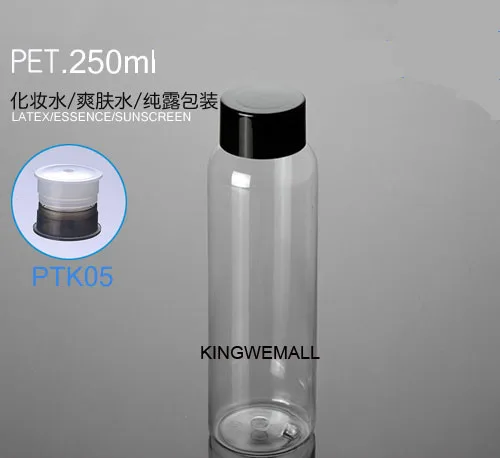 300pcs/lot 250ml Screw top cap refillable bottle Bottles Transparent Empty Bottle, Face Care Water Container
300pcs/lot 250ml Screw top cap refillable bottle Bottles Transparent Empty Bottle, Face Care Water Container