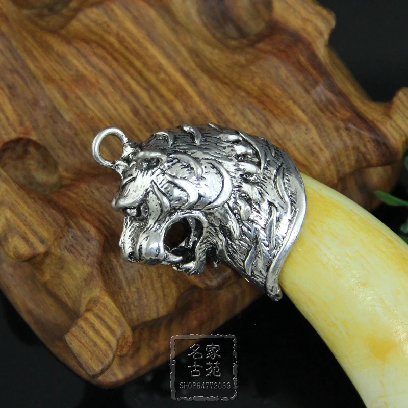 Free shipping ancient ivory crafts exquisite workmanship of the tiger's teeth and bone carving for transport equipment
Free shipping ancient ivory crafts exquisite workmanship of the tiger's teeth and bone carving for transport equipment