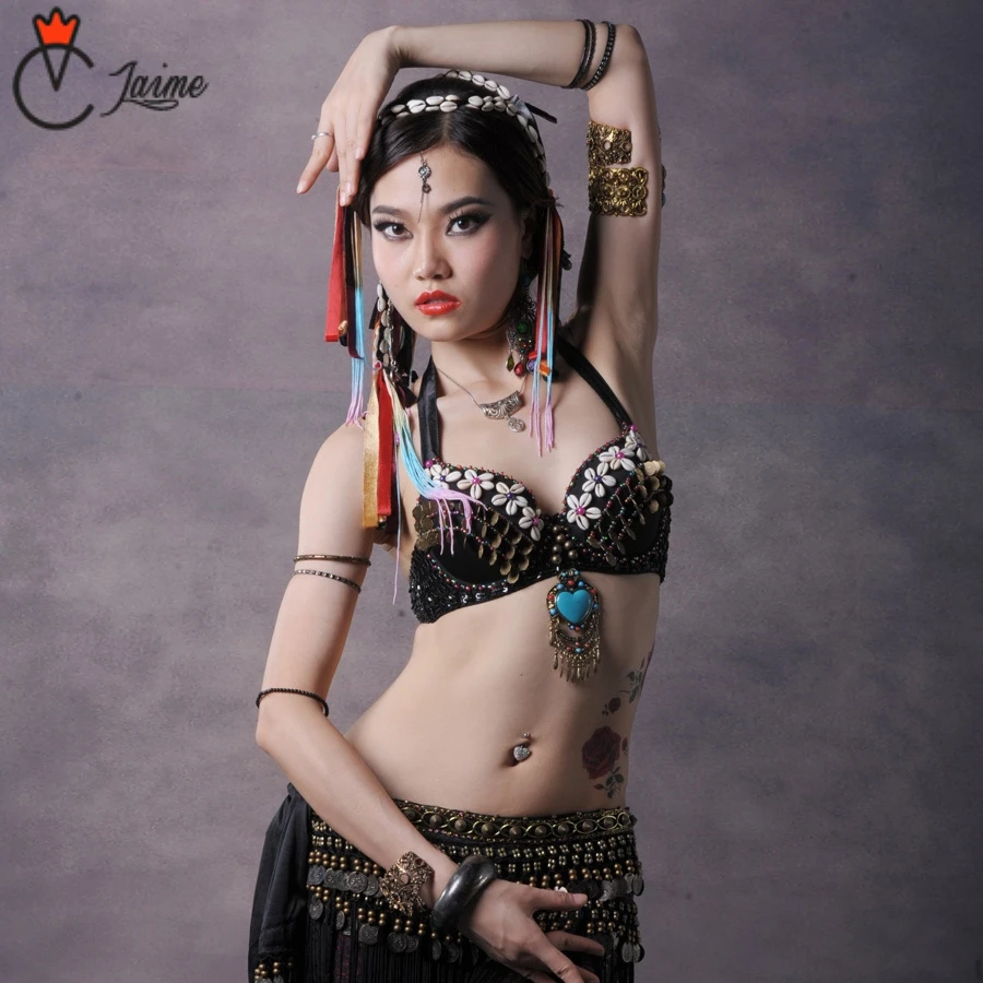 ATS belly dance top Women Dancewear Belly Dancer Copper Halter Top Gem Stone Heart B CUP flower Tribal Bras
ATS belly dance top Women Dancewear Belly Dancer Copper Halter Top Gem Stone Heart B CUP flower Tribal Bras