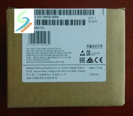 Оригинальный цифровой S7-1200 SIMATIC 6es723-1bh32-0xb0, I/O 8DI / 8DO, 8DI DC 24 В модуль ПЛК 6ES7 223-1BH32-0XB0 6ES72231BH320XB0
Оригинальный цифровой S7-1200 SIMATIC 6es723-1bh32-0xb0, I/O 8DI / 8DO, 8DI DC 24 В модуль ПЛК 6ES7 223-1BH32-0XB0 6ES72231BH320XB0