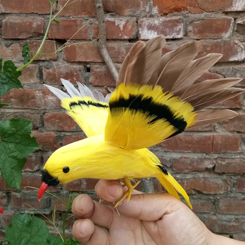 creative simulation yellow wings bird model foam&feathers cute bird about 12x15cm
creative simulation yellow wings bird model foam&feathers cute bird about 12x15cm